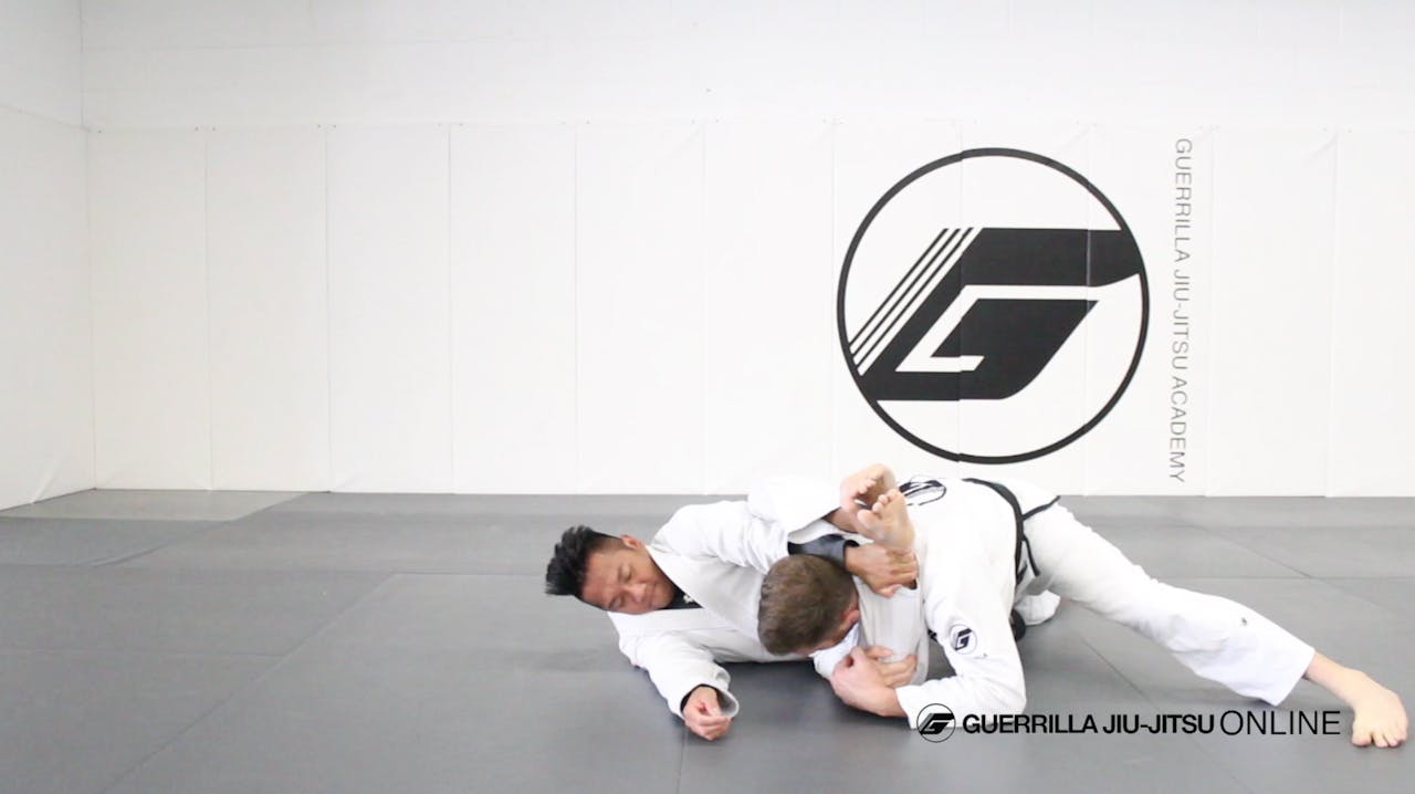 Triangle Defense Escape Fully Locked Triangle to the Back Guerrilla