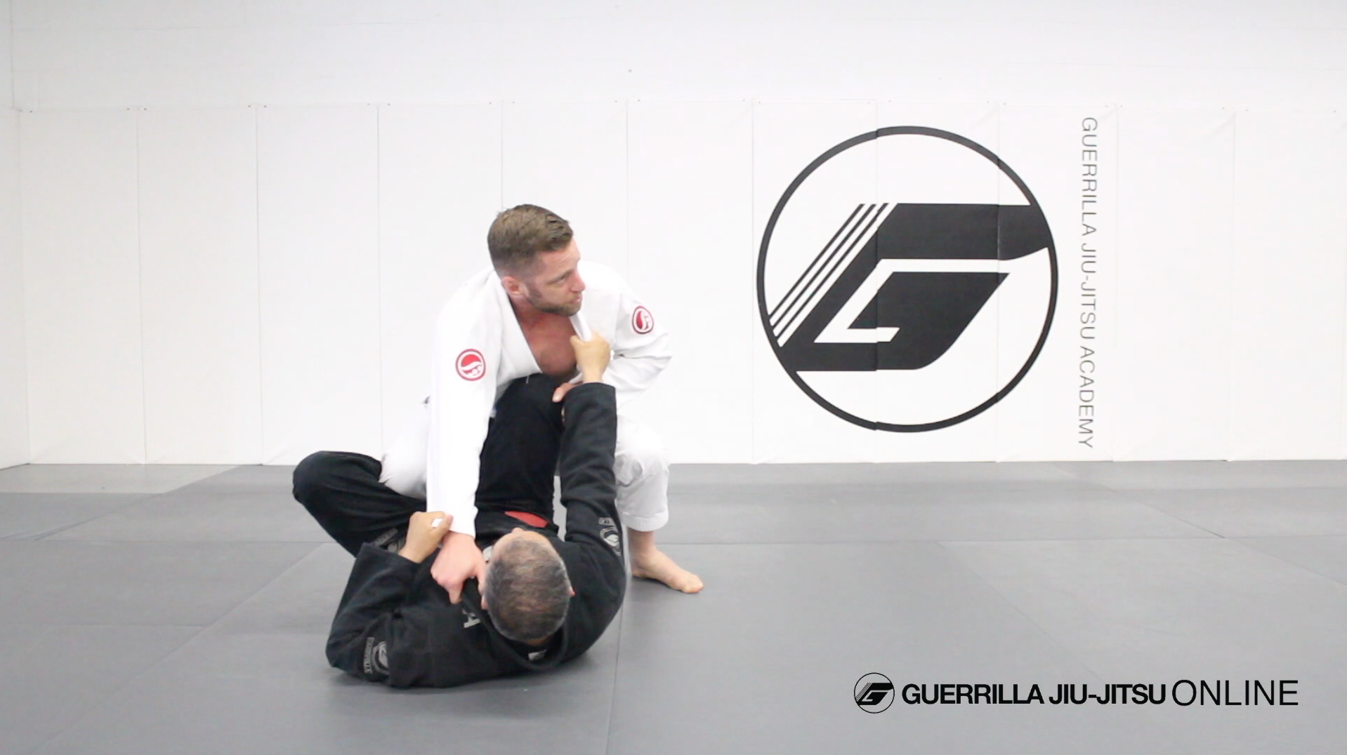 Pass De la Riva using the Knee Crossover to 3/4 Mount