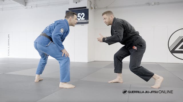 Collar Ankle De la Riva Guard - How t...