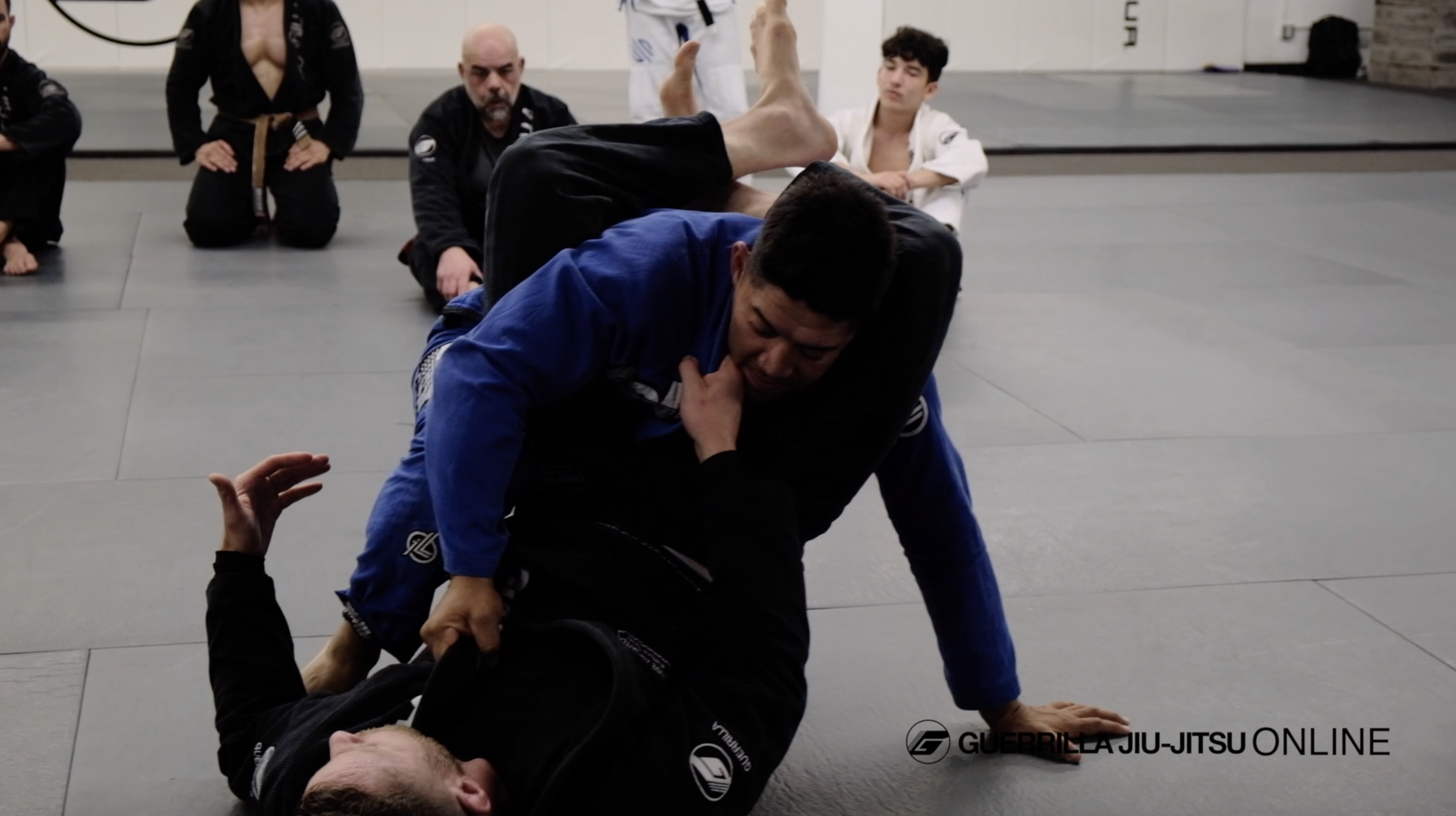 De la Riva Guard Sit Up to Triangle