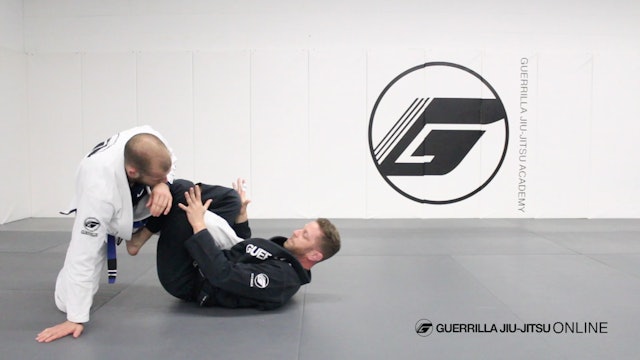 Mount Escape - X Guard Stand Up Sweep - Part 1