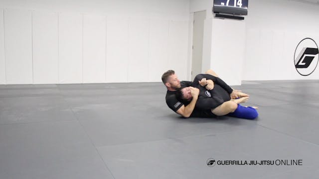 Matt Darcy trains with his students d...