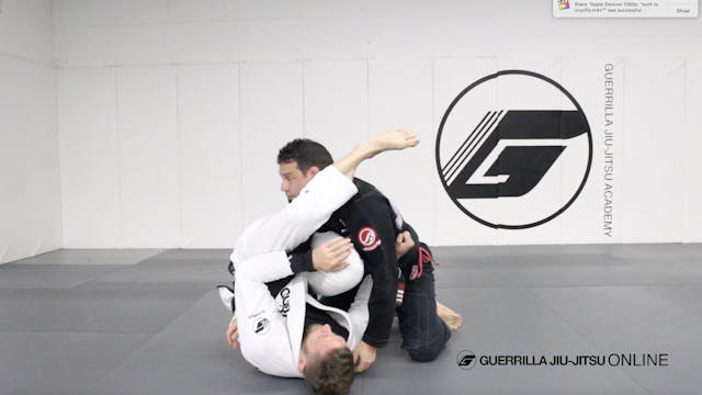 Armbar from Bottom Side Control 
