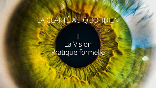 Clarte II : La Vision 2 - Pratique Formelle