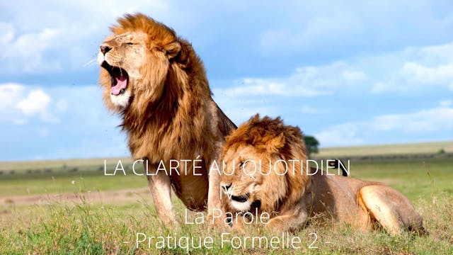 Clarté IV : La Parole - Pratique For...