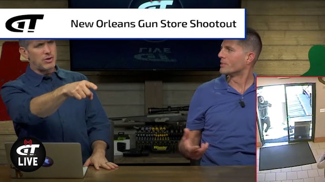 100+ Rounds Fired in Gun Range Shootout 