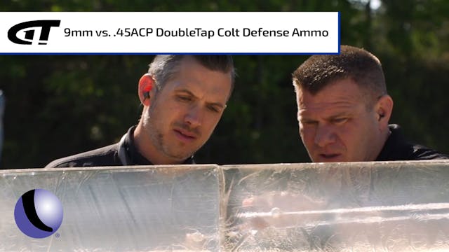 9mm vs .45 ACP - DoubleTap Colt Defen...