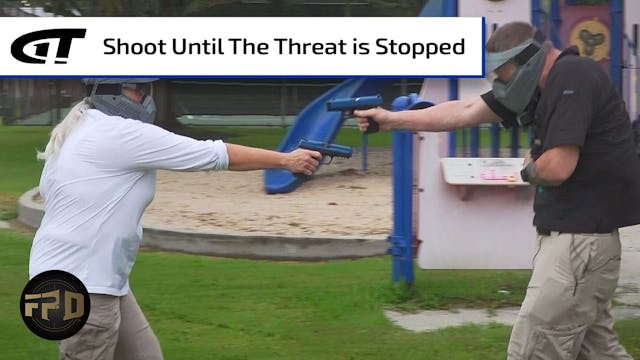 Shooting To Stop The Threat