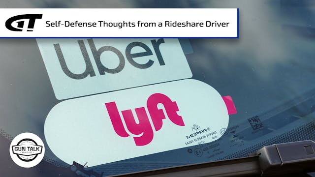 Self-Defense as a Rideshare Driver