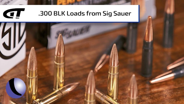 Sig Sauer Sub-Sonic and Super-Sonic .300 BLK Ammo