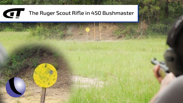 Ruger's Scout Rifle in 450 Bushmaster