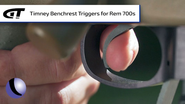 Remington 700 Benchrest Trigger - Shooting a Light Trigger