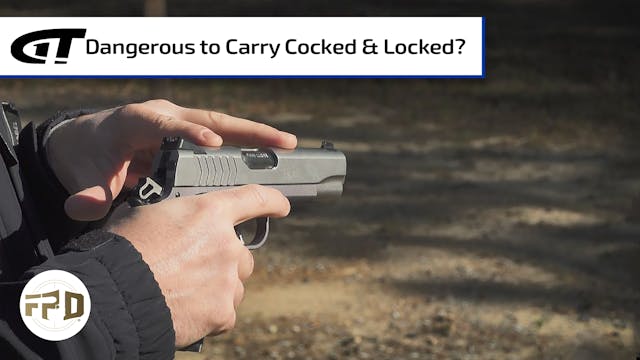 Is It Dangerous to Carry a 1911 Cocke...