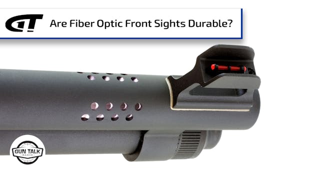 Are Fiber Optic Front Sights Durable? 