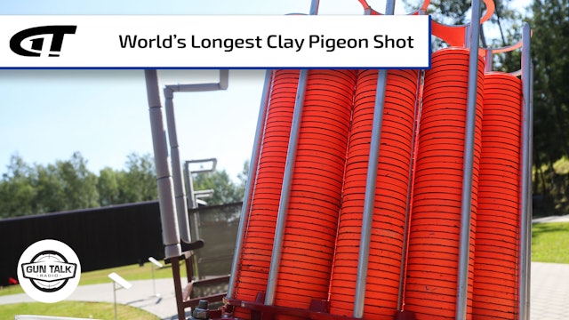 Steve Gould and the World’s Longest Clay Pigeon Shot