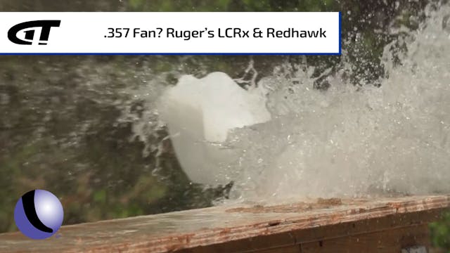 Ruger's 8-shot Redhawk, LCRx Revolver...