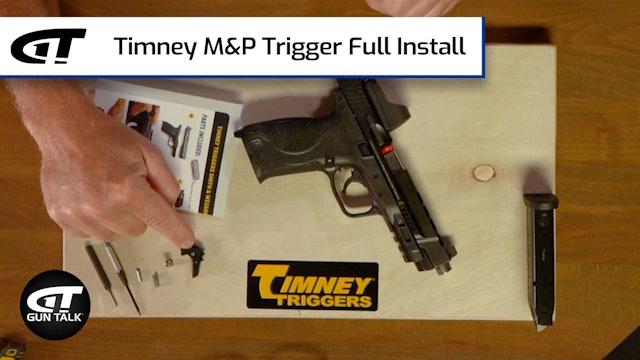 Timney Alpha Competition Trigger for M&P Install