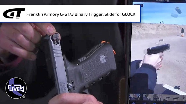 Franklin Armory's G-S173 Binary Trigger & Slide for GLOCK
