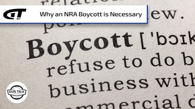 Boycott the NRA