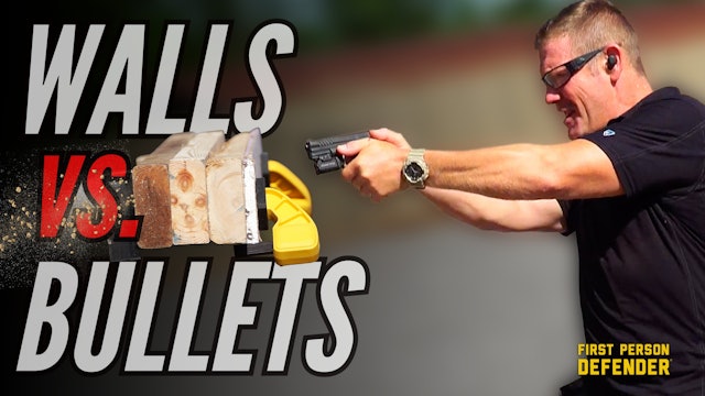 How Many 2x4s to Stop a 9mm?