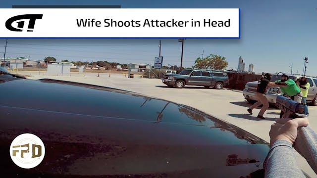 Wife Shoots Attacker in Head