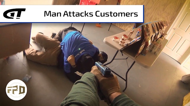 Enraged Man Attacks Store Customers
