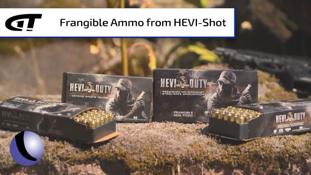 Non-Toxic & Frangible Centerfire Ammo from HEVI-Shot