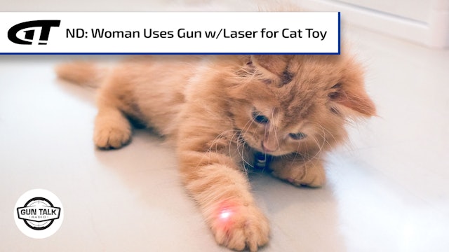Woman Uses Laser-Equipped Gun as Cat Toy, Shoots Friend