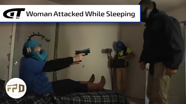Sleeping Woman Attacked in Bedroom