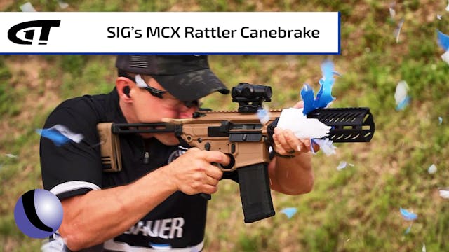 SIG's MCX Rattler Canebrake is Suppre...