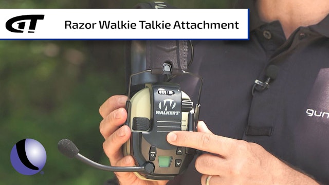Walker's Razor E-Muffs Walkie Talkie Attachement