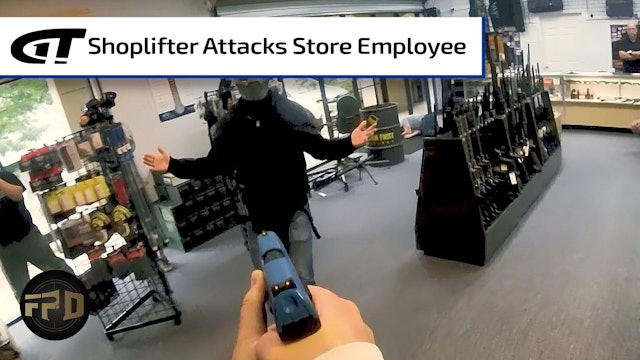  Shoplifter Attacks Store Employee