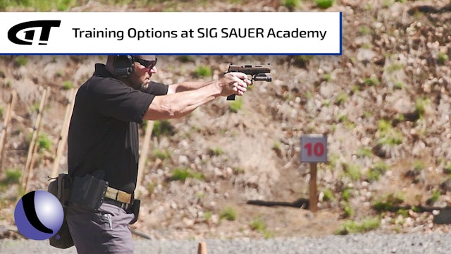 Training Options at Sig Sauer's Academy
