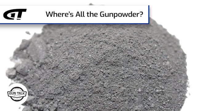 Where’s All the Gunpowder?