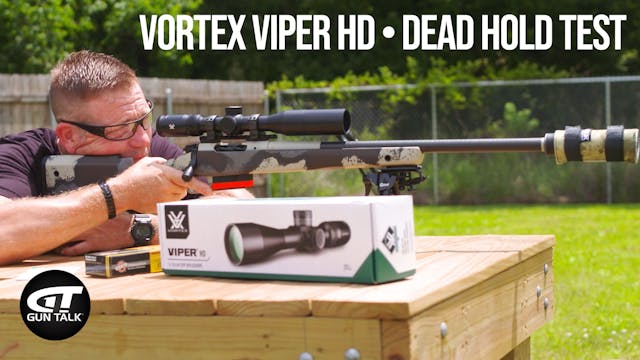 Vortex Viper HD • Dead Hold Test