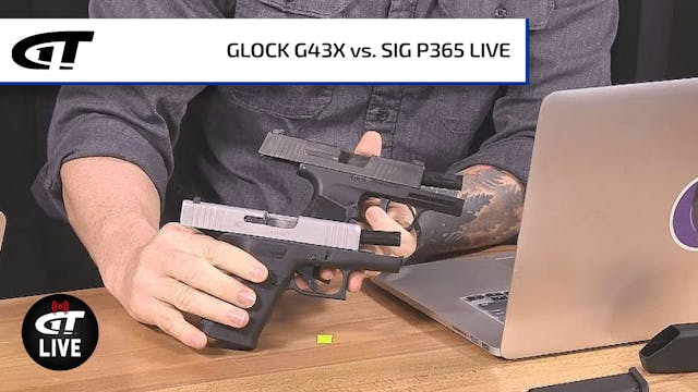 GLOCK G43X vs. Sig P365