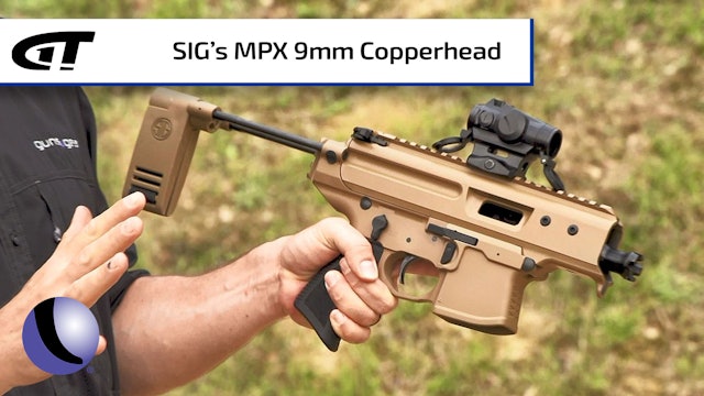 SIG's 9mm MPX Copperhead
