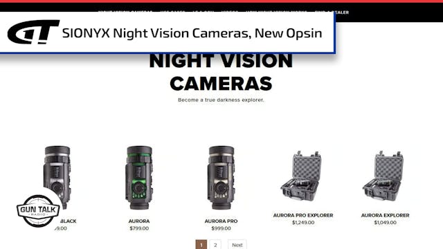 Color Night Vision with SIONYX