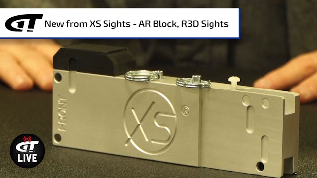 XS Sights 2nd Gen AR Block, New Pistol Sights
