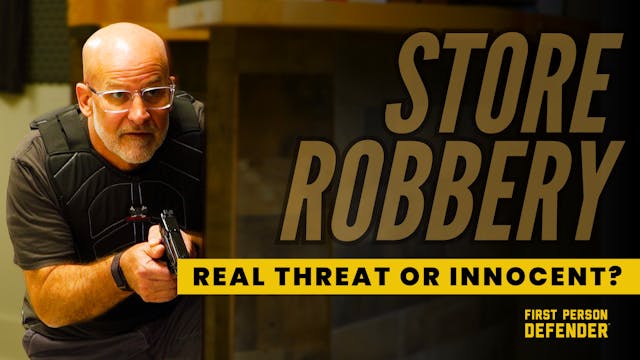 Store Robbery: Armed Citizen Responds...