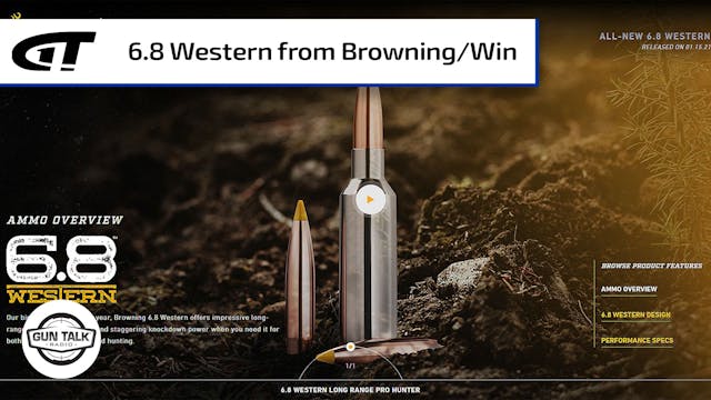 A New Cartridge – The 6.8 Western