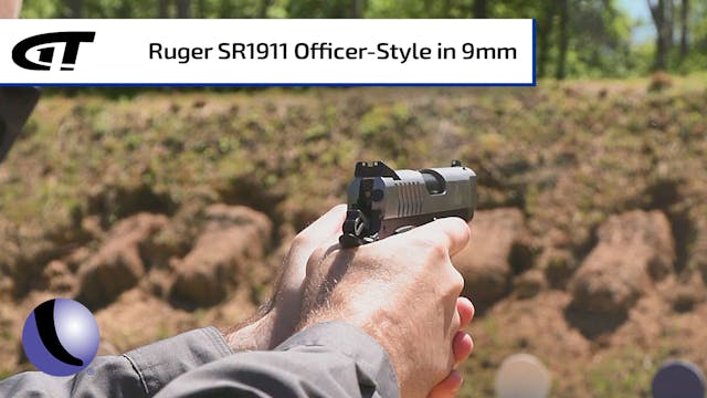 Ruger SR1911 Officer-Style Pistol in 9mm