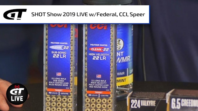 New Ammo from Federal, CCI, Speer