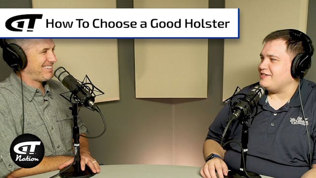 Choose Your Holster Wisely