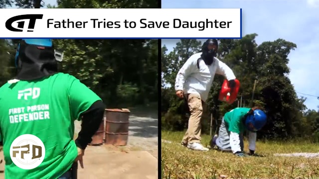 Man Tries to Set Girl on Fire