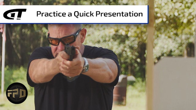 Pistol Presentation - From Holster to Target