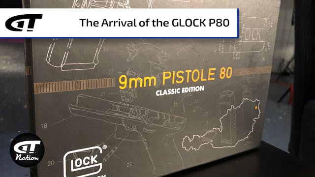 The GLOCK 9mm Pistole 80 Classic Edition