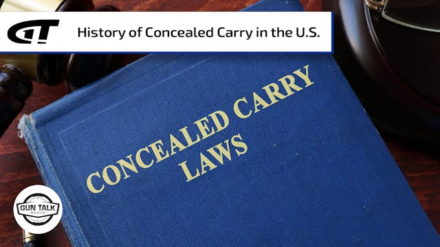 History of U.S. Concealed Carry Laws