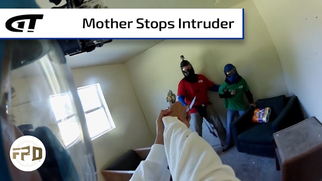 Family Interrupts Burglary