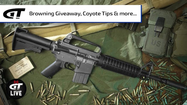 Coyote Hunting Tips; Benchmade; Win a...